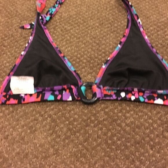 Shoshana Swimwear Multi Color Tie Closure Bikini - Picture 5 of 6